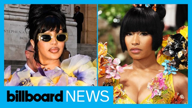 Did Cardi B Shade Nicki Minaj During Her Maternity Shoot? | Billboard News