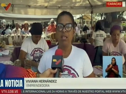 Emprendedores de Caracas agradecen el apoyo obtenido por el Gobierno Bolivariano