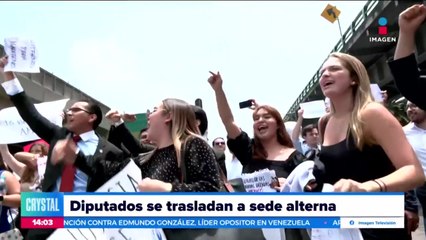 Se registran manifestaciones en el Deportivo Magdalena Mixhuca