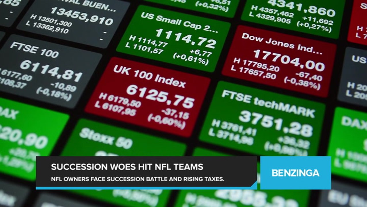 NFL Team Owners Faces Succession Battle and Surging Taxes Amid Soaring Values