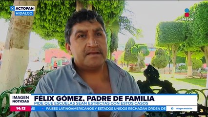 Alumnos y padres de familia rechazan violencia escolar en Hidalgo