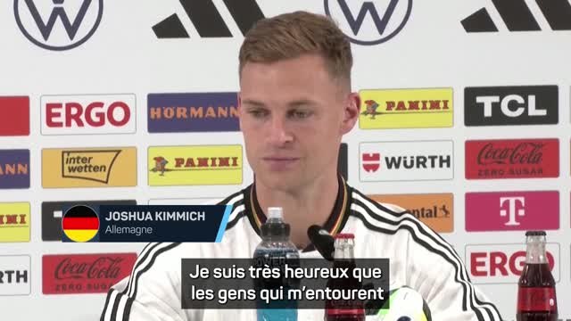 Allemagne - Kimmich : “En tant que capitaine, mon objectif est d'être aussi ouvert que possible aux autres”
