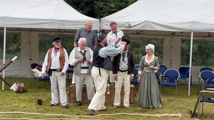 Exmouth Shanty Singers at the Fire Service Open Day, video Alan Quick IMG_2030