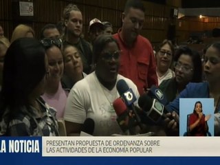 Voceros comunitarios de Caracas presentan propuesta para fortalecer la economía popular en la capital
