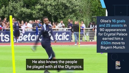 Olise will have no problem fitting in with France - Kounde