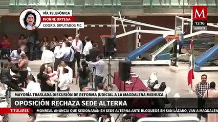 Con sede alterna, diputados de Morena faltan al reglamento y a la ley: Ivonne Ortega
