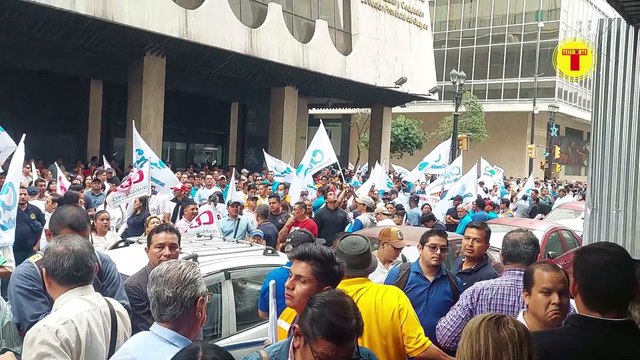 LA FUERZA LABORAL DE LOS SECTORES ESTRATÉGICOS DEL PAÍS SALIÓ A DEFENDER SUS CONTRATOS COLECTIVOS