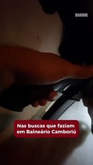 Investigação de crime em quiosque da orla de BC tem apreensão