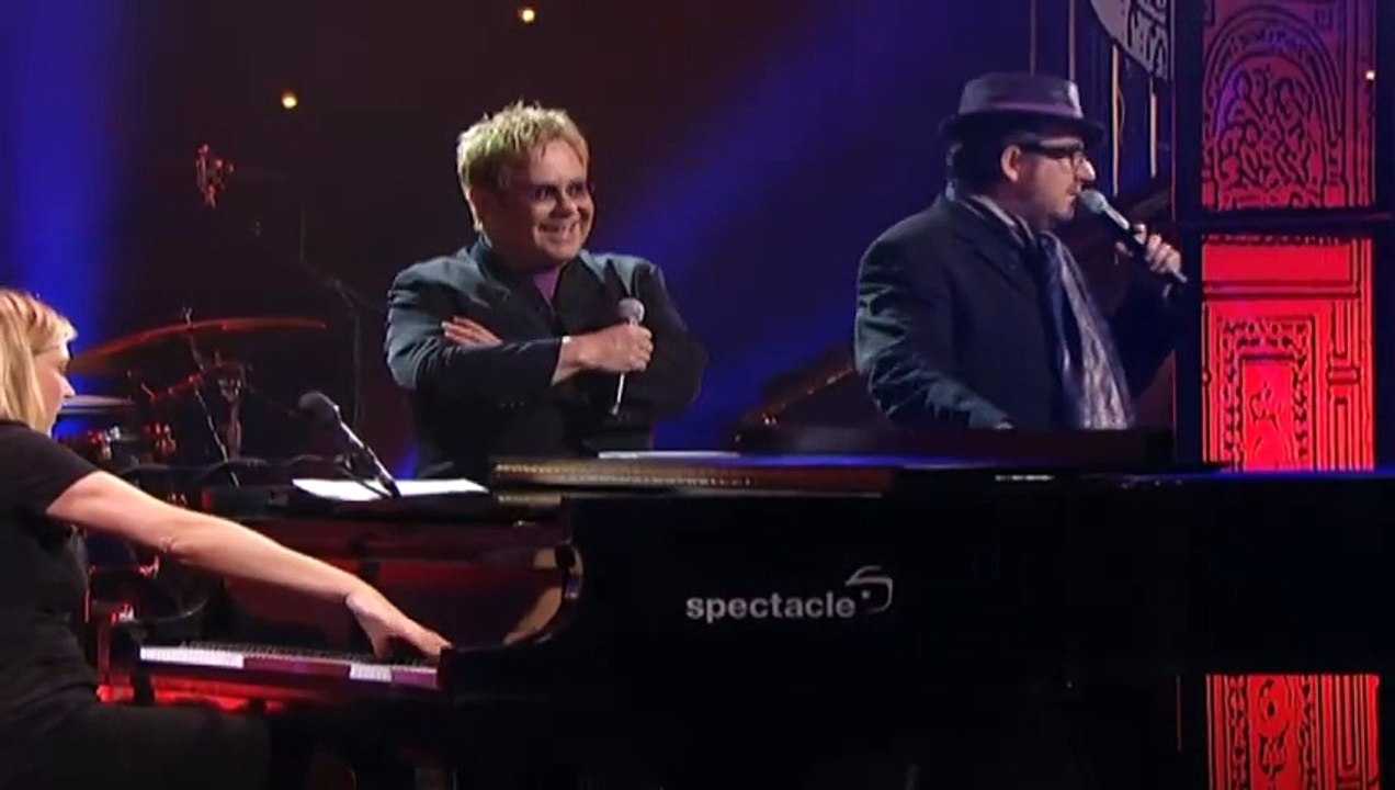 DIANA KRALL — Makin’ Whoopee — W/ Elvis Costello & Elton John – from Elvis Costello's Spectacle