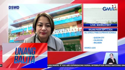 Panayam kay Asec. Irene Dumlao, Spokesperson, DSWD | Unang Balita