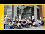 Opositores esperan a Guaidó en Parque Cristal