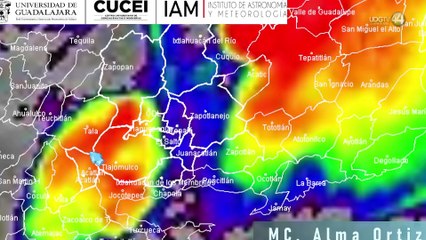 Tormenta matutina afectó a más de 50 viviendas en el municipio de la Barca