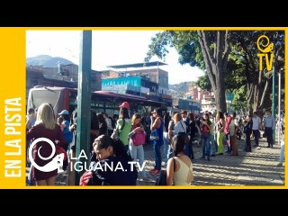 Choferes iniciaron paro de transporte  Suroeste de Caracas
