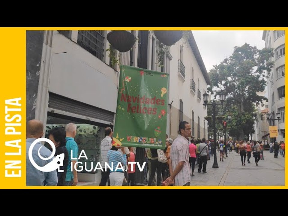 Punto de escaneo del carnet de la Patria activos en el centro de Caracas (+Navidades Felices)