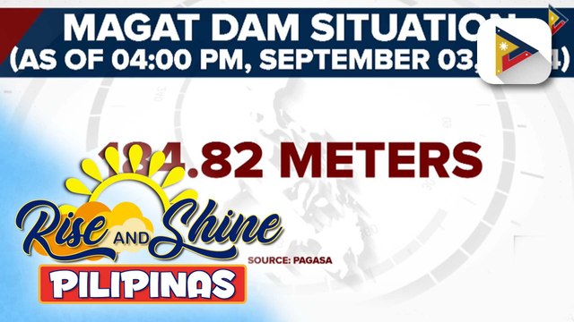 Magat Dam, nakatakdang magpakawala ng tubig mamayang hapon; taas ng tubig sa La Mesa Dam, umabot na sa spilling level