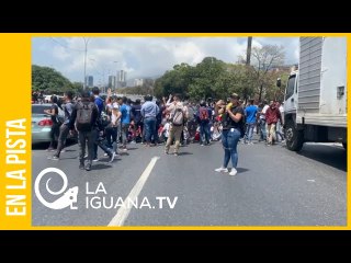 Así fue la protesta de estudiantes de la UCV