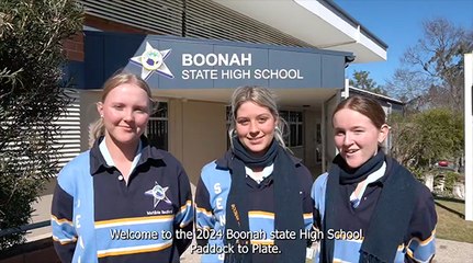 Boonah State High School 2024 Paddock to Plate | Queensland Country Life