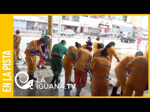 Recorrido Av. San Martín: Estaciones de servicio y jornadas de limpieza en Metro de Caracas