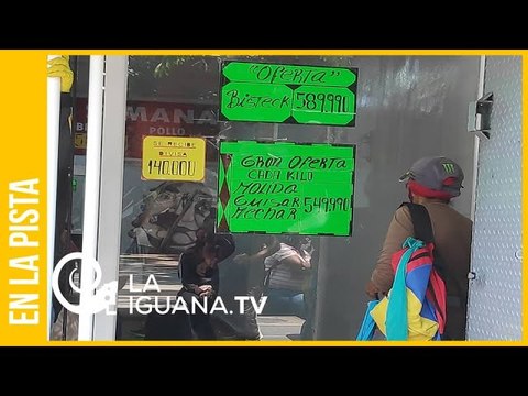 Gran Caracas: Por las nubes precios del pollo entero, bistec, queso, chorizo y chuleta