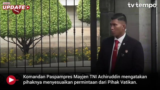 Penjelasan Paspampres soal Paus Fransiskus Pilih Naik Innova Zenix