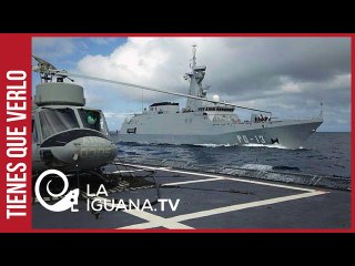 Vea el momento justo cuando el patrullero oceánico Yekuana comenzó a escoltar al Fortune