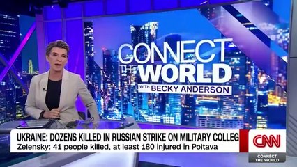 Ukraine s foreign minister reacts to deadly Russian strike in Paltova