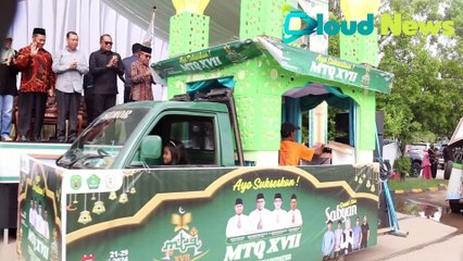 Ketua DPRD Kutim Hadiri Pelepasan Pawai Karnaval MTQ Ke - XVII Tingkat Kabupaten