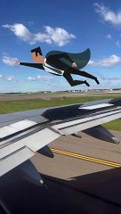 Flying I Do not copy in aeroplane I video editing