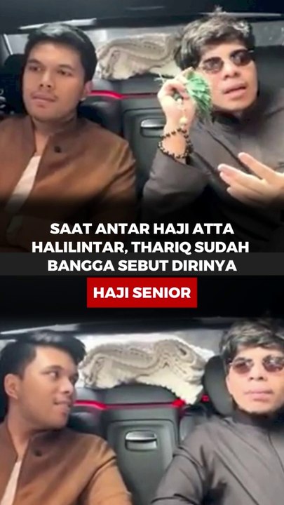 Saat Antar Haji Atta Halilintar, Thariq Sudah Bangga Sebut Dirinya Haji Senior