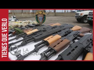 Fusiles AK-47 y todo un arsenal de guerra enviaron desde EEUU a Venezuela en un buque gringo