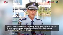 Detik-detik Penyelamatan Berani Yacht yang Rusak di Pantai Australia