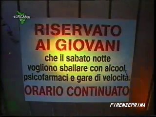 Toscana TV campagna comunicazione sociale  1998