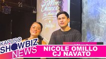 Kapuso Showbiz News: CJ Navato at Nicole Omillo, naniniwala ba sa three-month rule?
