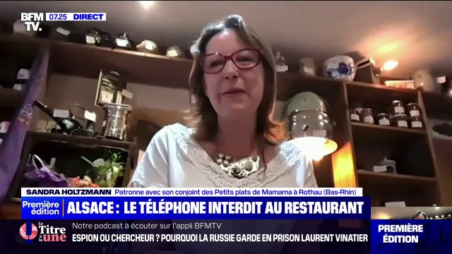 Ça change complètement l'ambiance du restaurant : en Alsace, ce restaurant interdit les téléphones portables à table