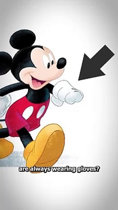 Why cartoon characters wear gloves -- (EXPLAINED)