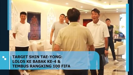 TARGET SHIN TAE-YONG LOLOS KE PUTARAN KE-4 KUALIFIKASI PIALA DUNIA & TEMBUS RANGKING 100 FIFA