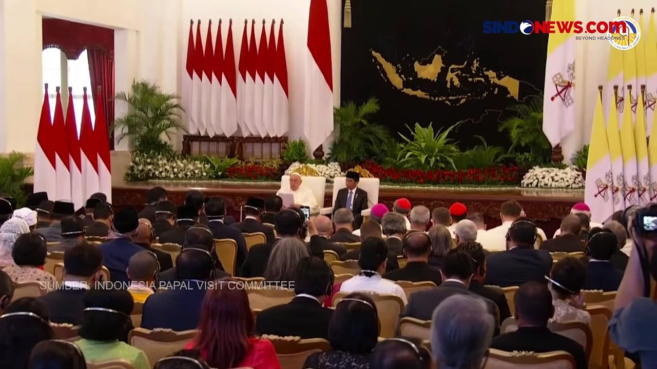 Paus Fransiskus Puji Konsep Semboyan Indonesia Bhinneka Tunggal Ika