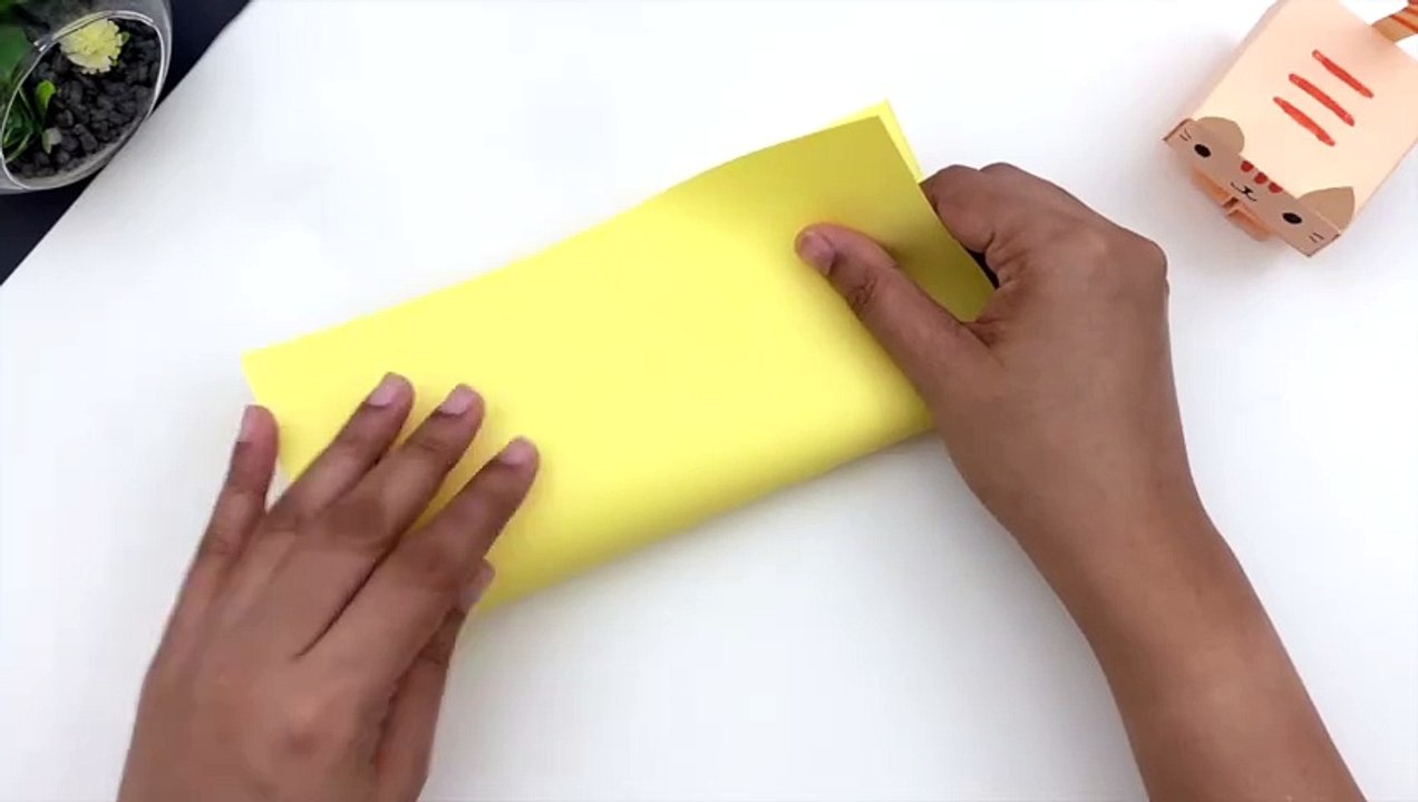 Paper Moving Cat toy Craft / How to Make toy With Paper At Home / Paper Craft / Easy Paper Craft