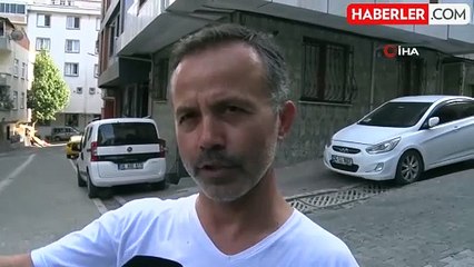 Süratle giden arabadan böyle atıldı