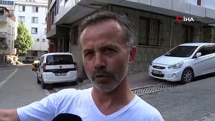 O anlar böyle kaydedildi! Süratle gider aracın içinden bir kişi sokağa atıldı