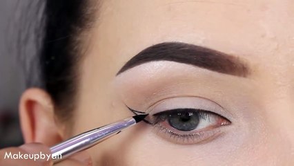 Smoked out catwing - Drugstore makeup tutorial