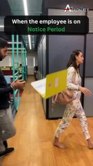 When The Employee is on Notice Period | AeronFly | Make Your Safar Suhana