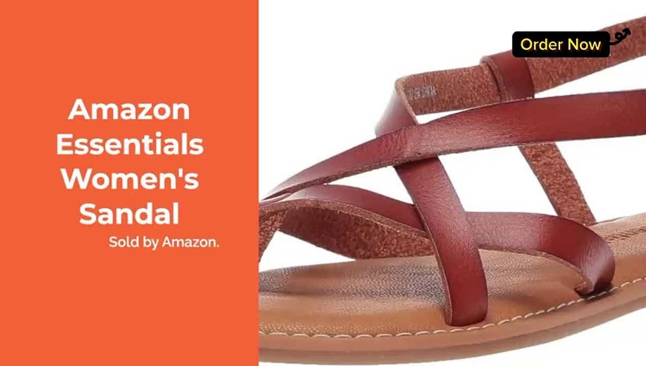 Amazon Essentials Women's Casual Strappy Sandal #fashion #shortvideo #womensfashion #shorts