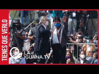 Las sinceras palabras de agradecimiento de Evo Morales a Alberto Fernández antes de dejar Argentina