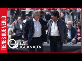 ¡El pueblo no se equivoca! El emotivo discurso de despedida a Evo Morales de Alberto Fernández