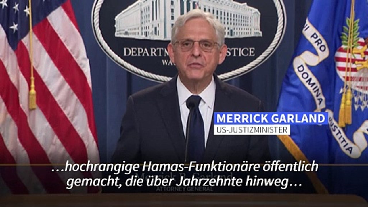 US-Justiz hat Anklage gegen Hamas-Anführer erhoben