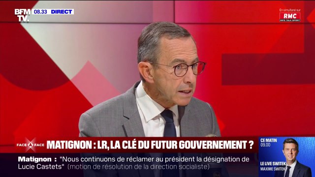 Bruno Retailleau (LR): Nous ne nous opposerons pas à la nomination de Xavier Bertrand à Matignon