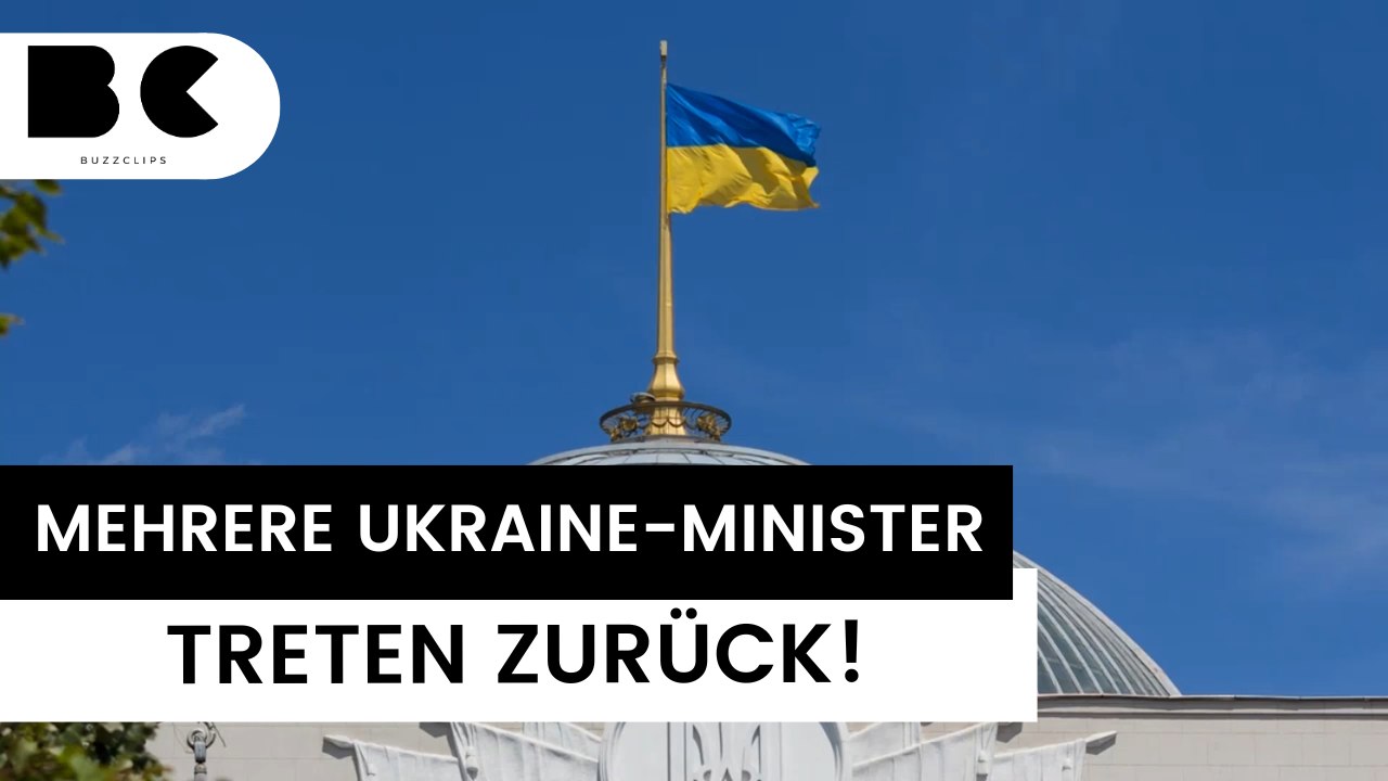 Mehrere Minister-Rücktritte: Ukraine baut Regierung um