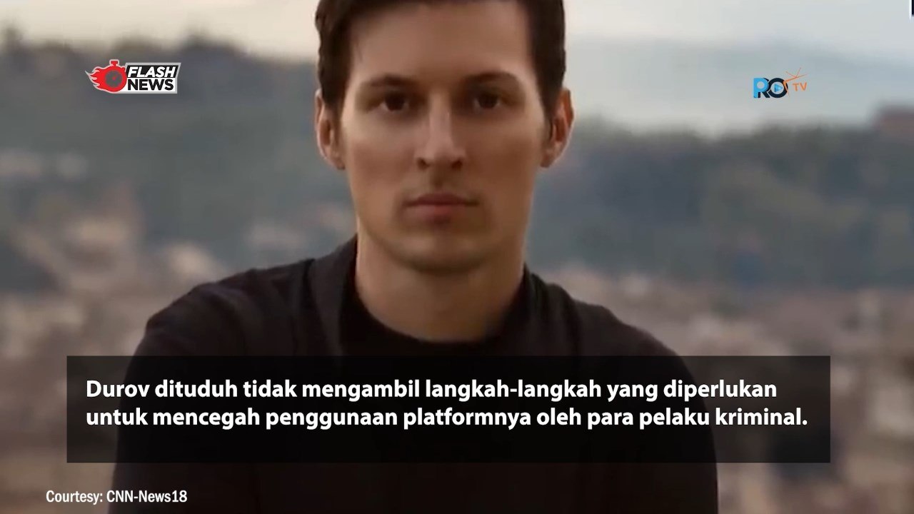 CEO Telegram Ditangkap Polisi Prancis