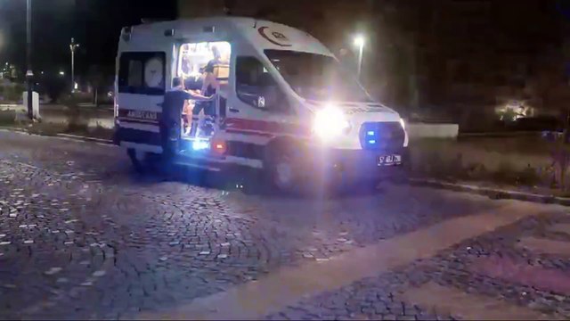 Sinop’ta dengesini kaybeden bir kişi başından yaralandı